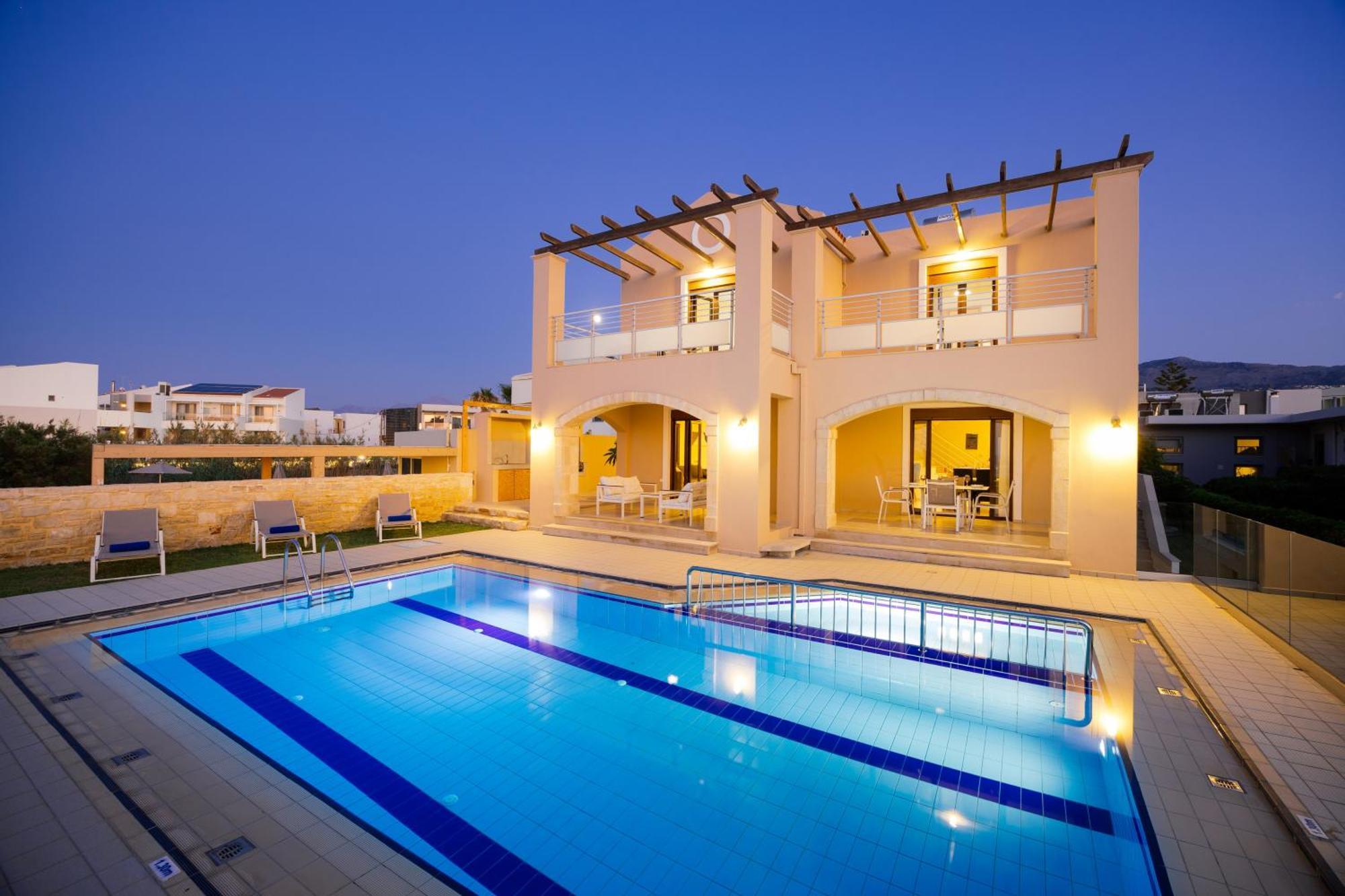 Villa Avra Rethymno  ภายนอก รูปภาพ