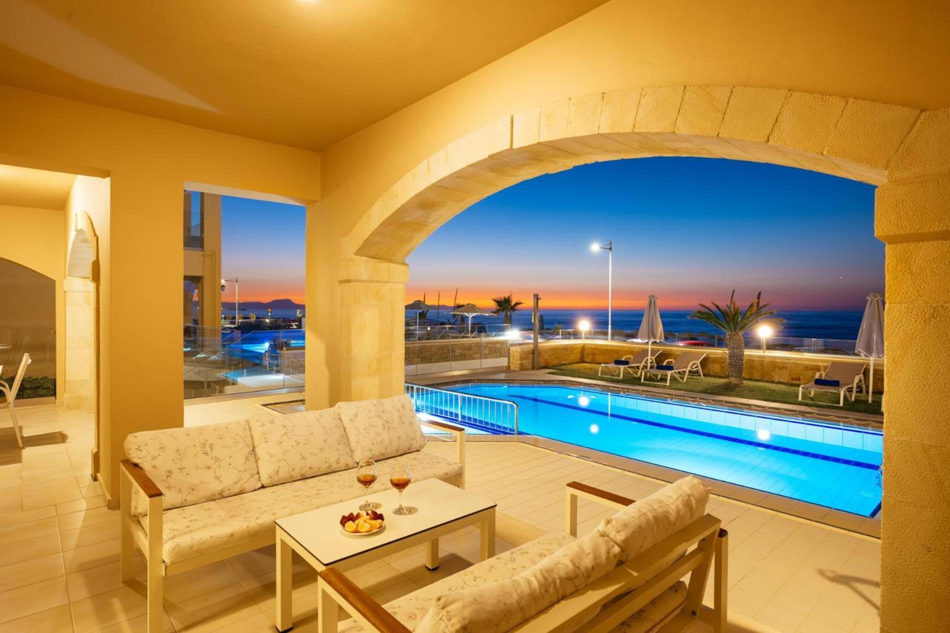 Villa Avra Rethymno  ภายนอก รูปภาพ